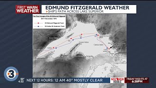 Beyond the Barometer: The weather at the time of the sinking of the Edmund Fitzgerald
