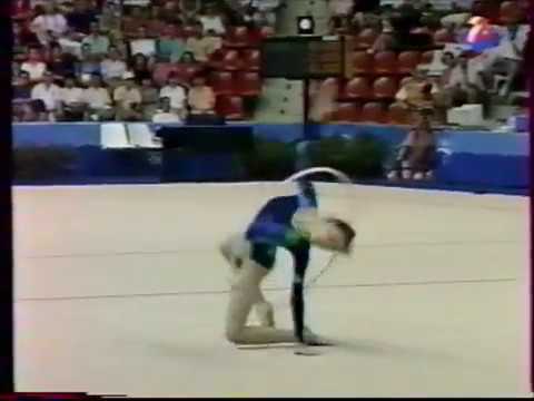 Areti SINAPIDOU GRE Hoop 1992 Olympics Barcelona Qualif