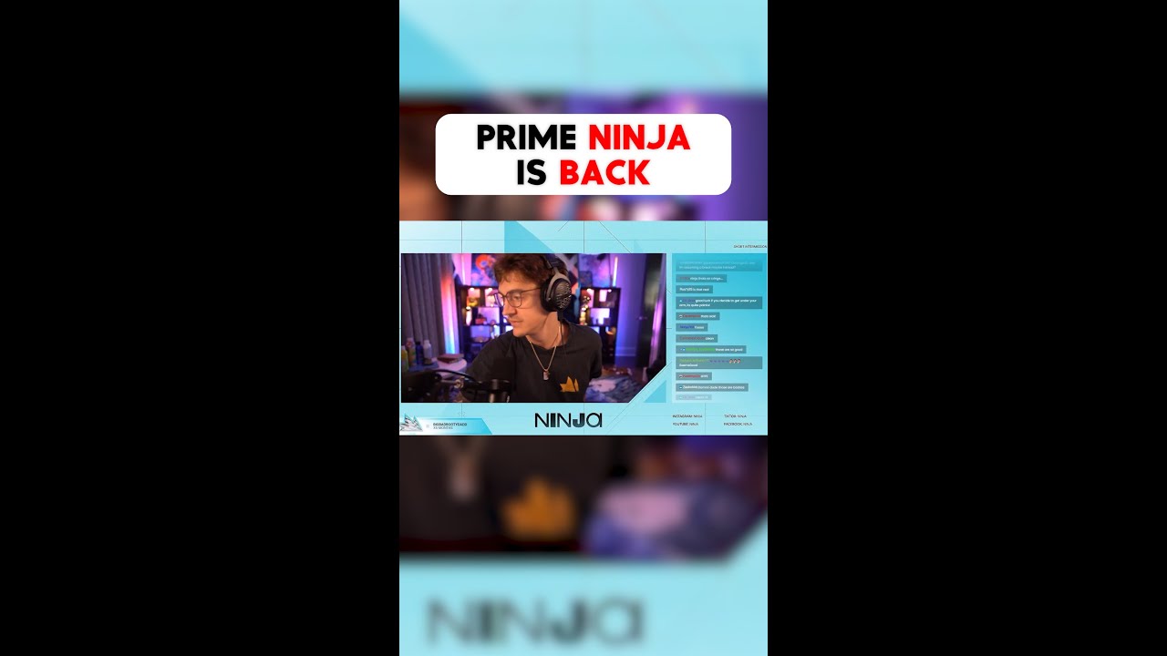 Prime Ninja is BACK! 
