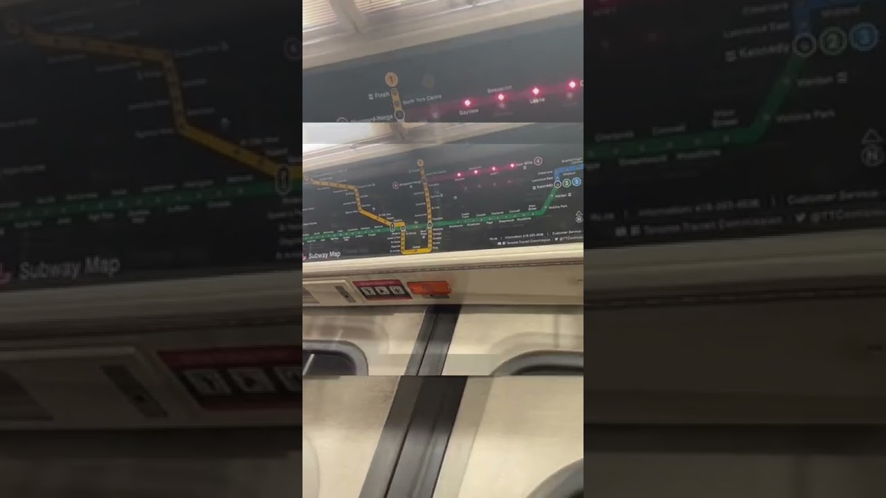 TEASER: Part 2 • TTC Subway Sheppard-Yonge Map+Sheppard Stop Announcement 