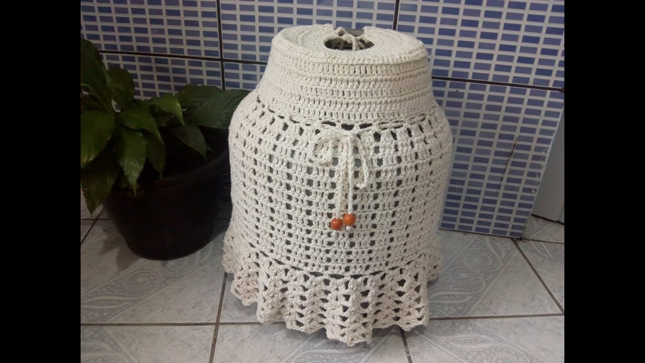 CAPA DE BOTIJÃO DE GÁS, EM CROCHÊ - SUPER FÁCIL.