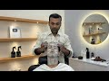 ASMR MASSAGE & FACE CLEANING 💆🏻♂️ by MADHAV BARBER | HEAD MASSAGE ASMR ✨