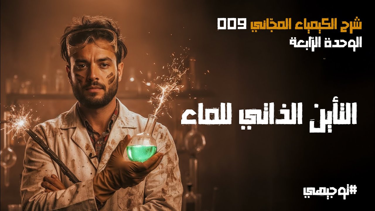التأين الذاتي للماء | 09 | توجيهي 2008 | محمد أبو الهيجاء