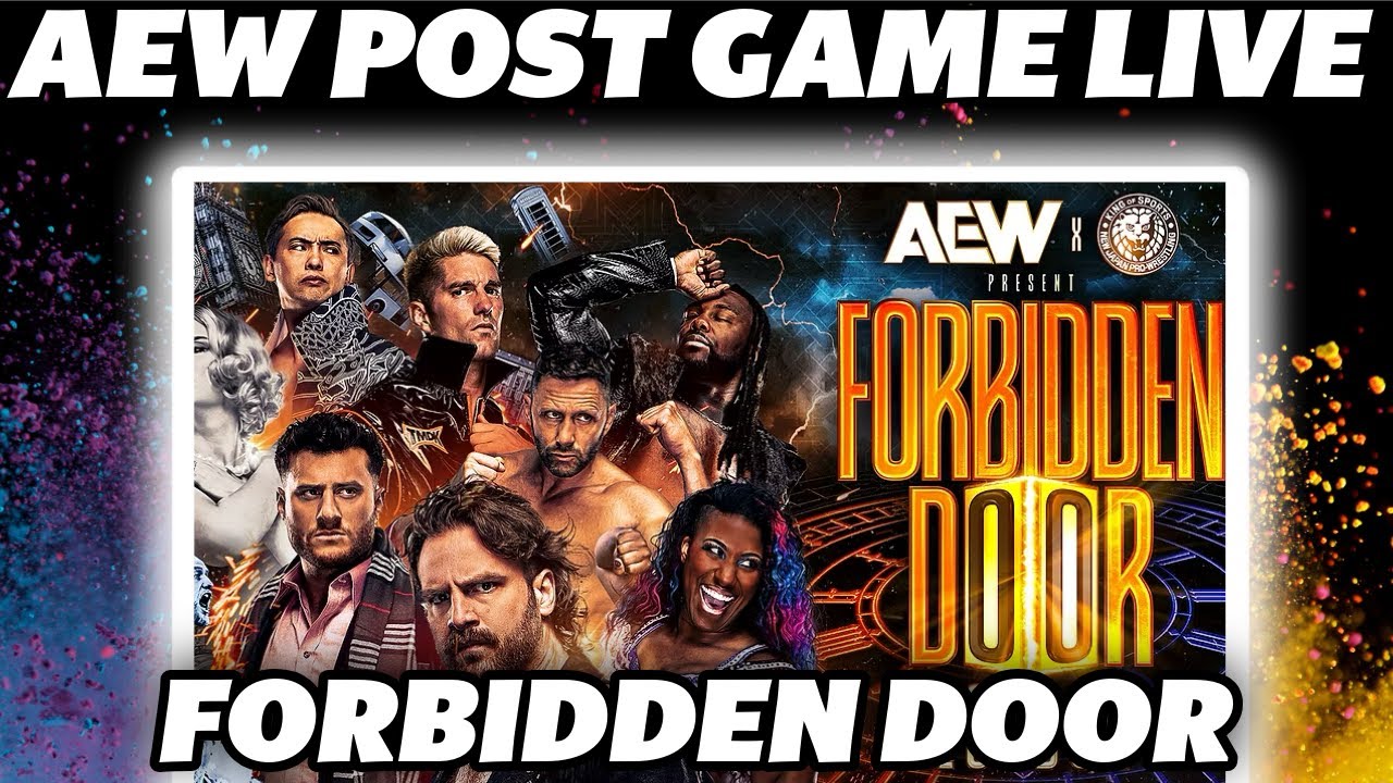 AEW Forbidden Door 2025: Hangman Page vs. MJF for the AEW World Championship | AEW Post Game Live