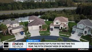 Mortgage rates topped seven percent for the first time this year