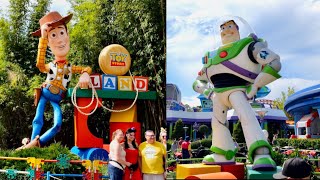 Toy Story Land 2023 Afternoon Walkthrough in 4K | Disney's Hollywood Studios Walt Disney World 2023