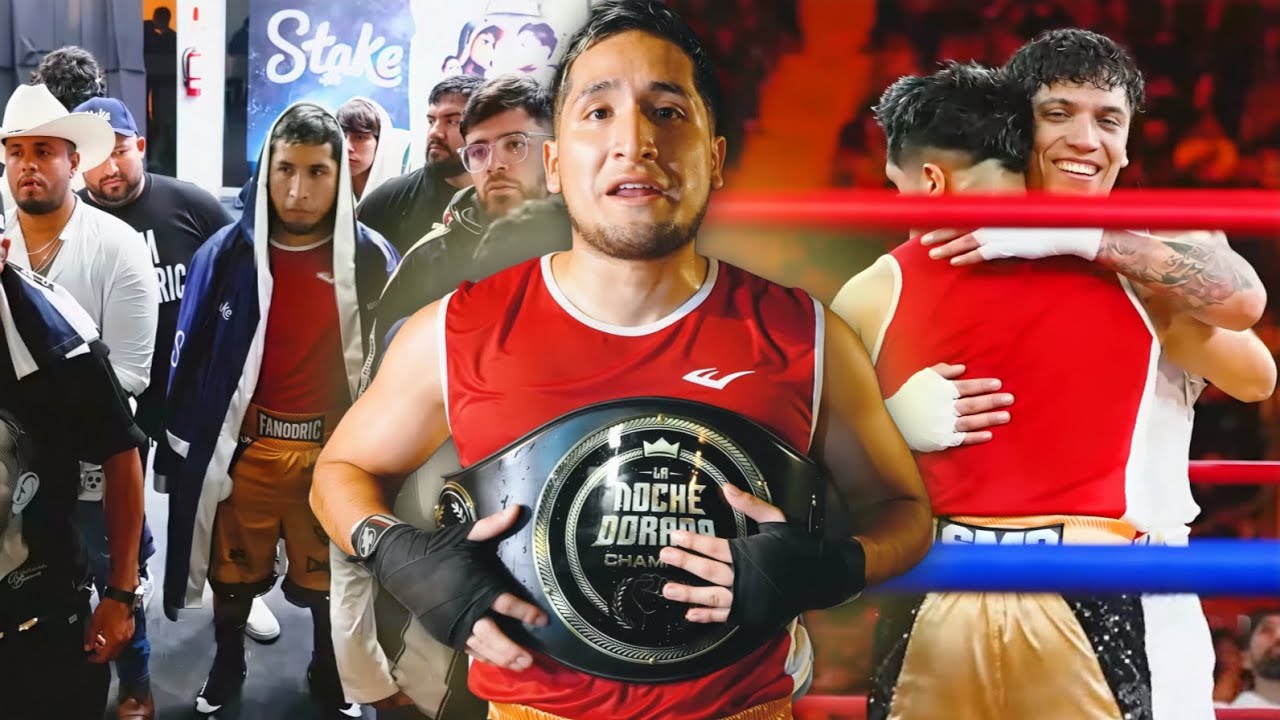 LA NOCHE DORADA🥊DETRÁS DE CÁMARAS CON LA COBRA Y MIKE