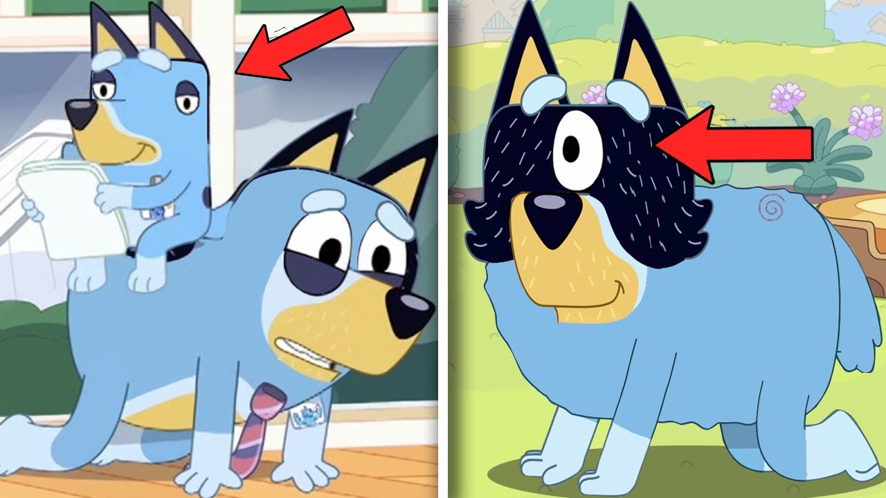 ¿Bluey Está Poseída? 15 Nuevos Errores en Bluey 👻