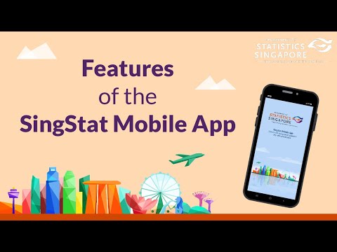 Features of the SingStat Mobile App