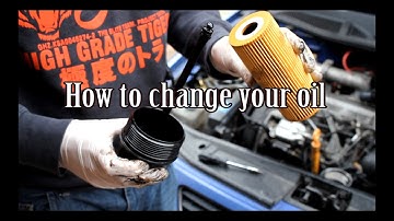 How to change your engine oil and filter on a VW/Audi TDI