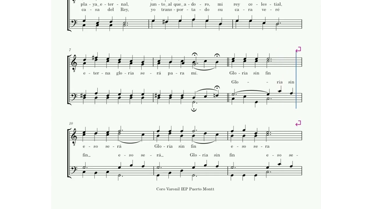 4. Himno de Gloria - Barítono