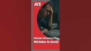Disaster Recovery Plan and Common Mistakes to Avoid #shorts #managedit