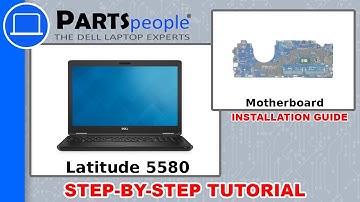 Dell Latitude 5580 (P60F001) Motherboard How-To Video Tutorial