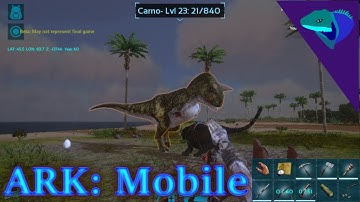 RAISING A SABER! IMPRINTING AND FIRST HUNT! Ark: Mobile Episode 17