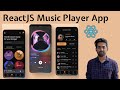 ReactJS Project Music Player App - 01
