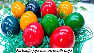 🔴Painting Easter eggs - without chemicals, poisonous paints, fast, so that even children can paint