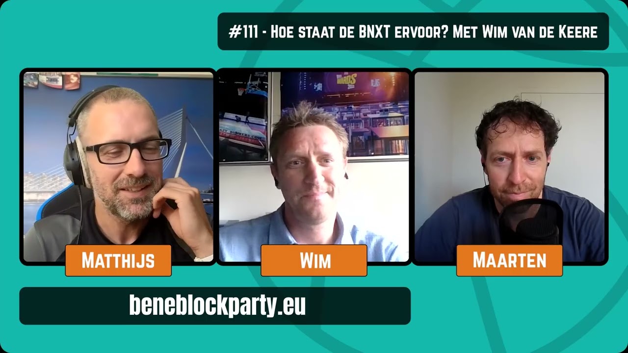 #111 - Hoe staat de BNXT League ervoor? Met Wim van de Keere