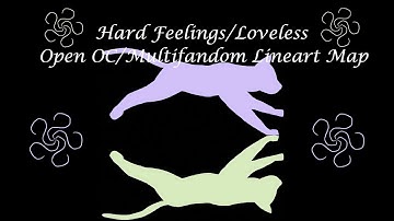 Hard Feelings/Loveless: OC/Multifandom Lineart/Silhouette MAP (PARTS AND BACKUPS OPEN)