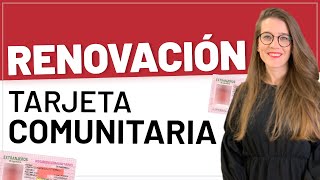 🔄 Renovación de la Tarjeta Comunitaria 💳👨‍👩‍👦