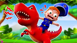 A Day in Dinosaur World | Dinosaur Song | NEW✨ Nursery Rhymes & Funny Cartoon For Kids