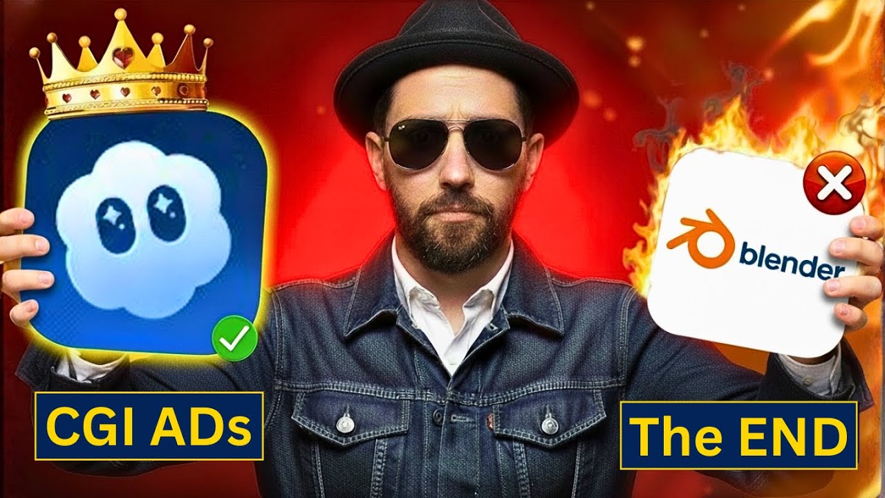 Sora 2 Just Replaced Blender for CGI Ads😭