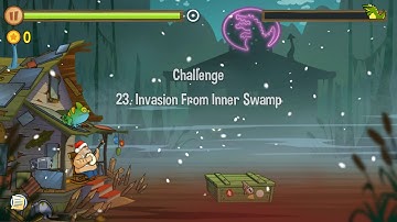 Swamp Attack - Challenge 23. Android Gameplay