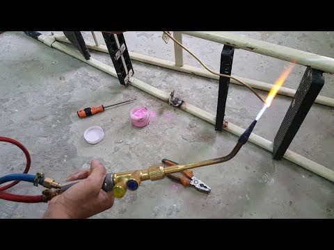 طريقة لحام بالاوكسجين