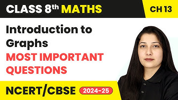 Introduction to Graphs - Most Important Questions | Class 8 Maths Chapter 13 | CBSE 2024-25