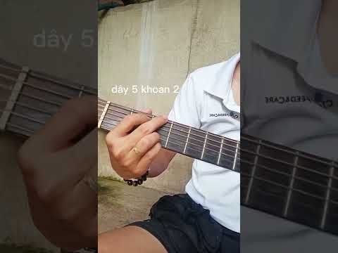 Video Cách bấm hợp âm Son Trưởng G #short | Learn guitar... - youtube