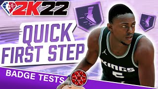 Best Playmaking Badges on NBA 2K22: Quick First Step Badge Breakdown