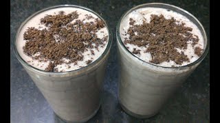 Oreo Milkshake || 2 minute Oreo Milkshake recipe at home