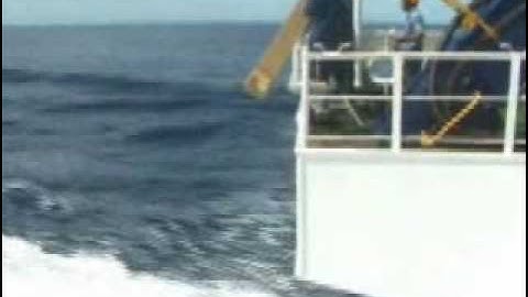 Japanese Argo float deployment