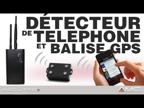 DÉTECTEUR DE TÉLÉPHONE PORTABLE 2G - 3G ET BALISE GPS [SECUTEC.FR] 