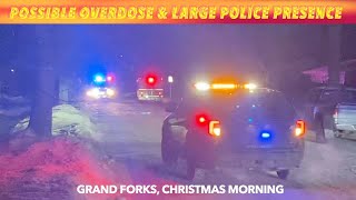 Possible Overdose & Large Police Presence In Grand Forks Christmas Morning