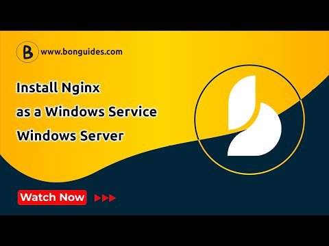 Video: Posso installare Nginx su Windows?