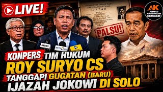 Download lagu LIVE‼️LEGAL AND ROY SURYO AND CO. RESPOND TO NEW LAWSUIT REGARDING JOKOWI'S DIPLOMA IN SOLO