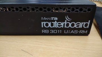 EROR MikroTik RB3011UiAS-RM Bootlop