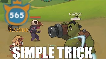 How to Beat Impossible Bosses - Almost A Hero (EASY TRICK)