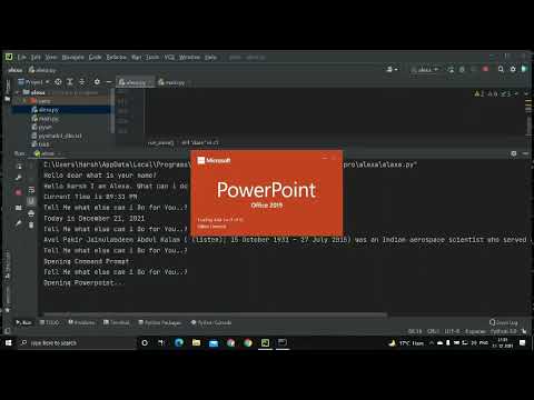 Alexa Using Python AI | Python Mini Project