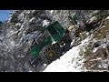 Timberjack 460 descente dun mur  extrme en luge skidder de lextrme