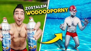 WODOODPORNY SPRAY na całym ciele! Czy to może zadziałać?