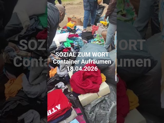 Sozial zum Wort: Container aufräumen 18.04.2026 #evangelisation #mission #shorts