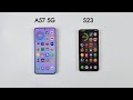 Samsung A57 5G vs Samsung S23 Speed Test
