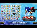 What if you play Sonic &amp; Shadow in Mario Kart 8 Deluxe (DLC Courses) 4K