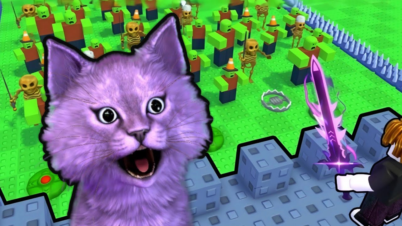 СТРОЮ БАЗУ ПРОТИВ ЗОМБИ!? // Roblox build ur base