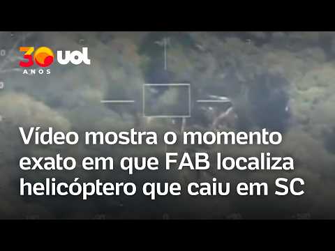 Video shows the exact moment the FAB locates the helicopter that crashed with Rick and four other...