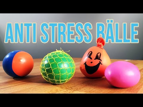 Anti Stress Ball selber machen | 3 Arten Anti Stressball