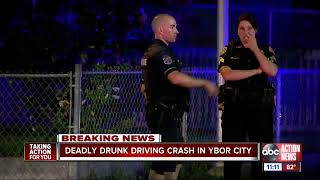 2 dead in rollover crash involving alcohol in Ybor City