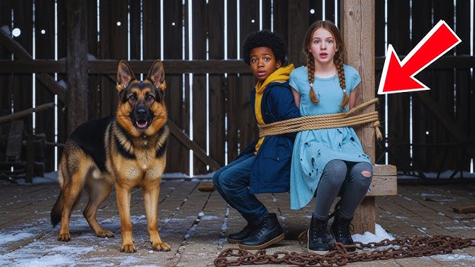 They Tied Two Children in a Freezing Barn — What the K9 German Shepherd Did  Next Changed Everything - YouTube