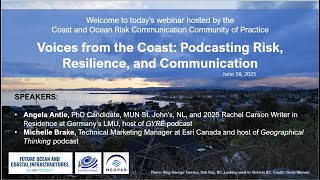 Voices from the Coast: Podcasting Risk, Resilience, and Communication